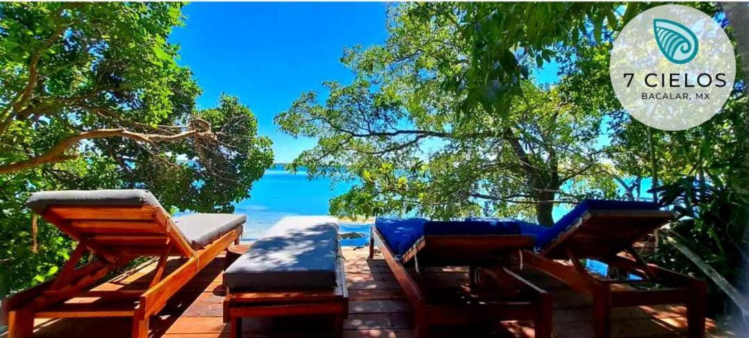 7 Cielos Bacalar. ภายนอก รูปภาพ