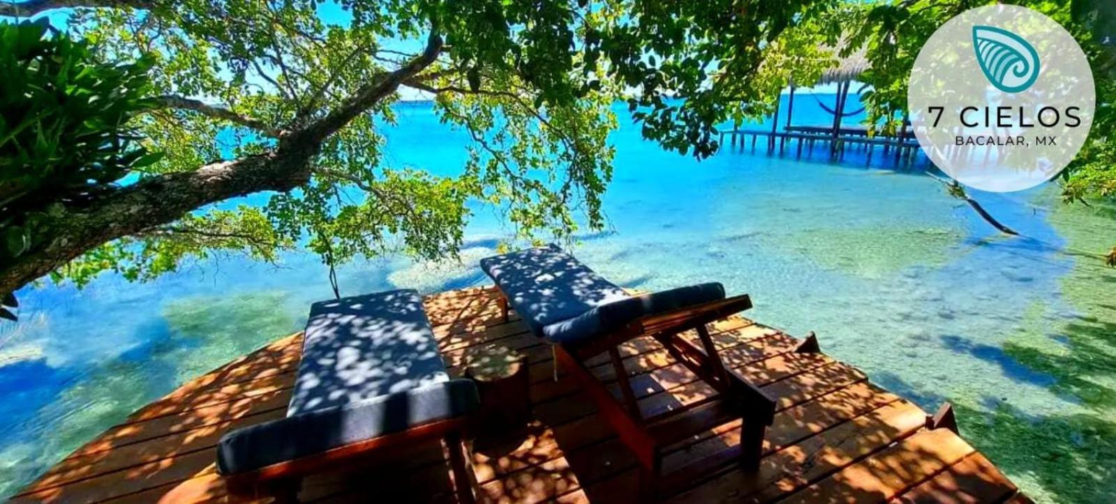 7 Cielos Bacalar. ภายนอก รูปภาพ