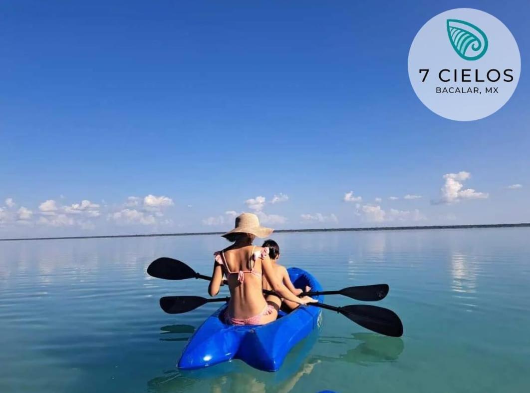 7 Cielos Bacalar. ภายนอก รูปภาพ