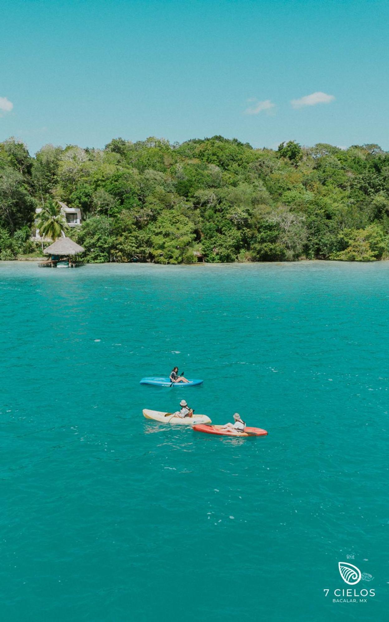 7 Cielos Bacalar. ภายนอก รูปภาพ