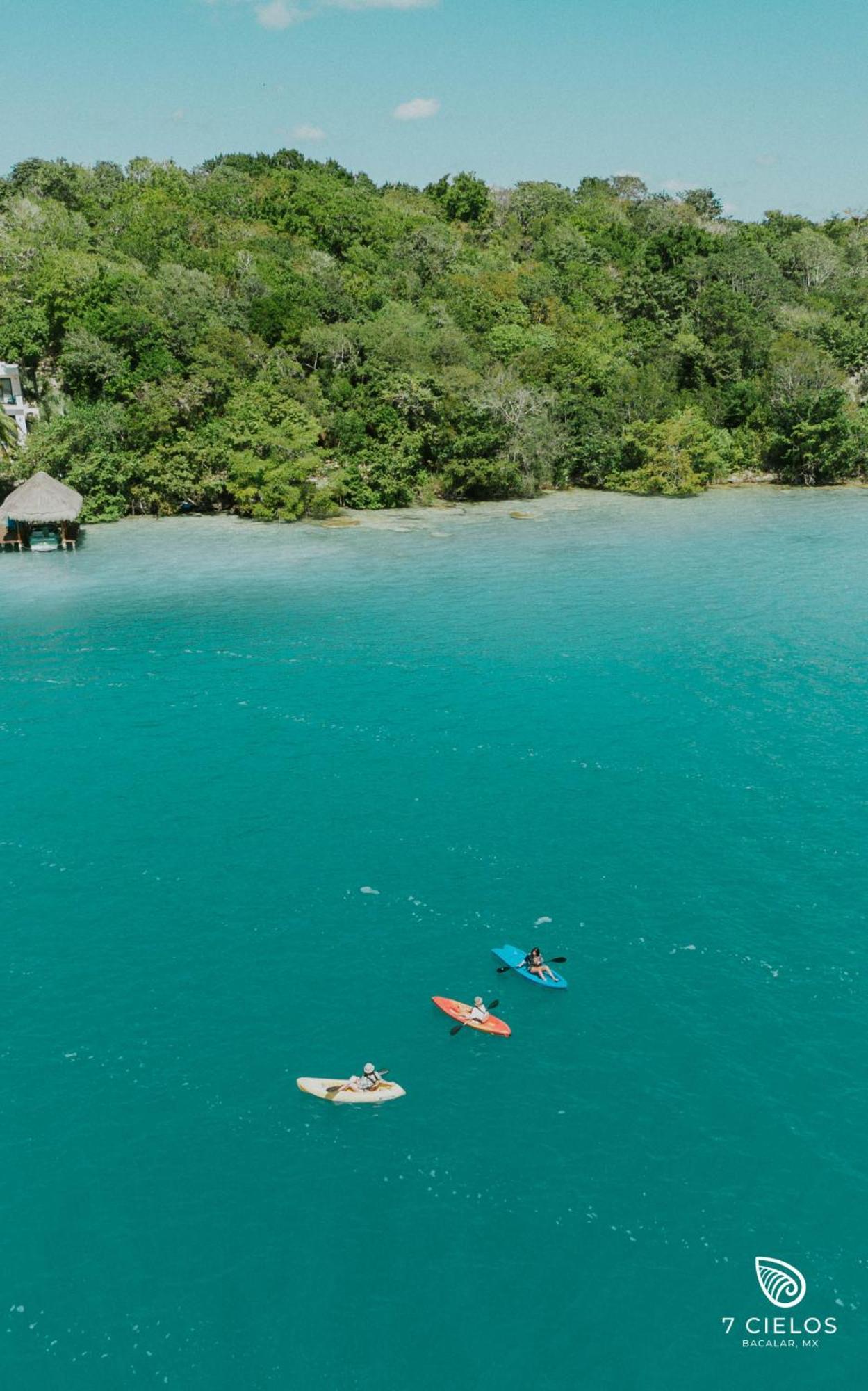 7 Cielos Bacalar. ภายนอก รูปภาพ