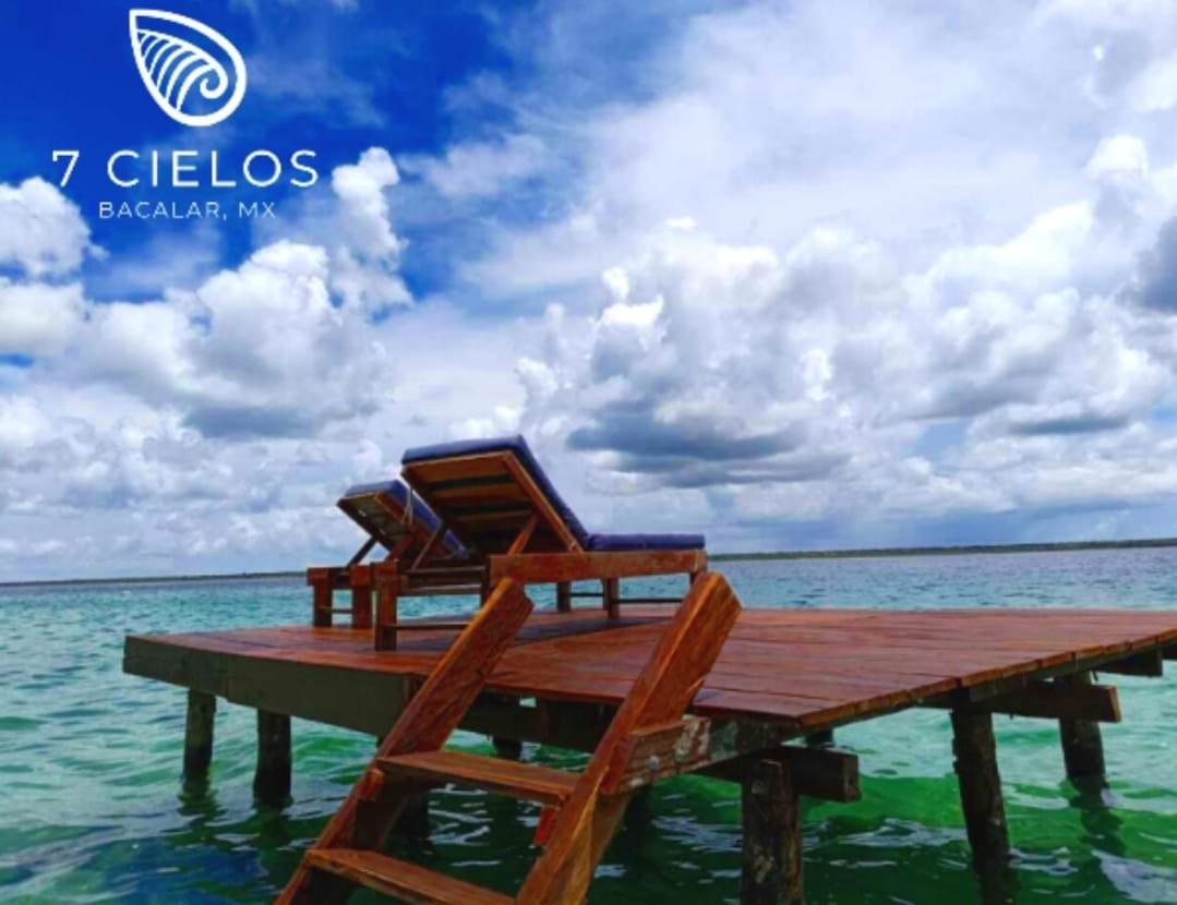 7 Cielos Bacalar. ภายนอก รูปภาพ