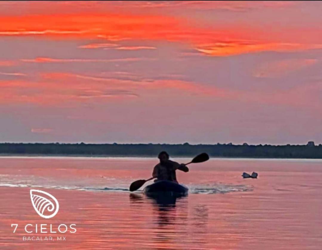 7 Cielos Bacalar. ภายนอก รูปภาพ