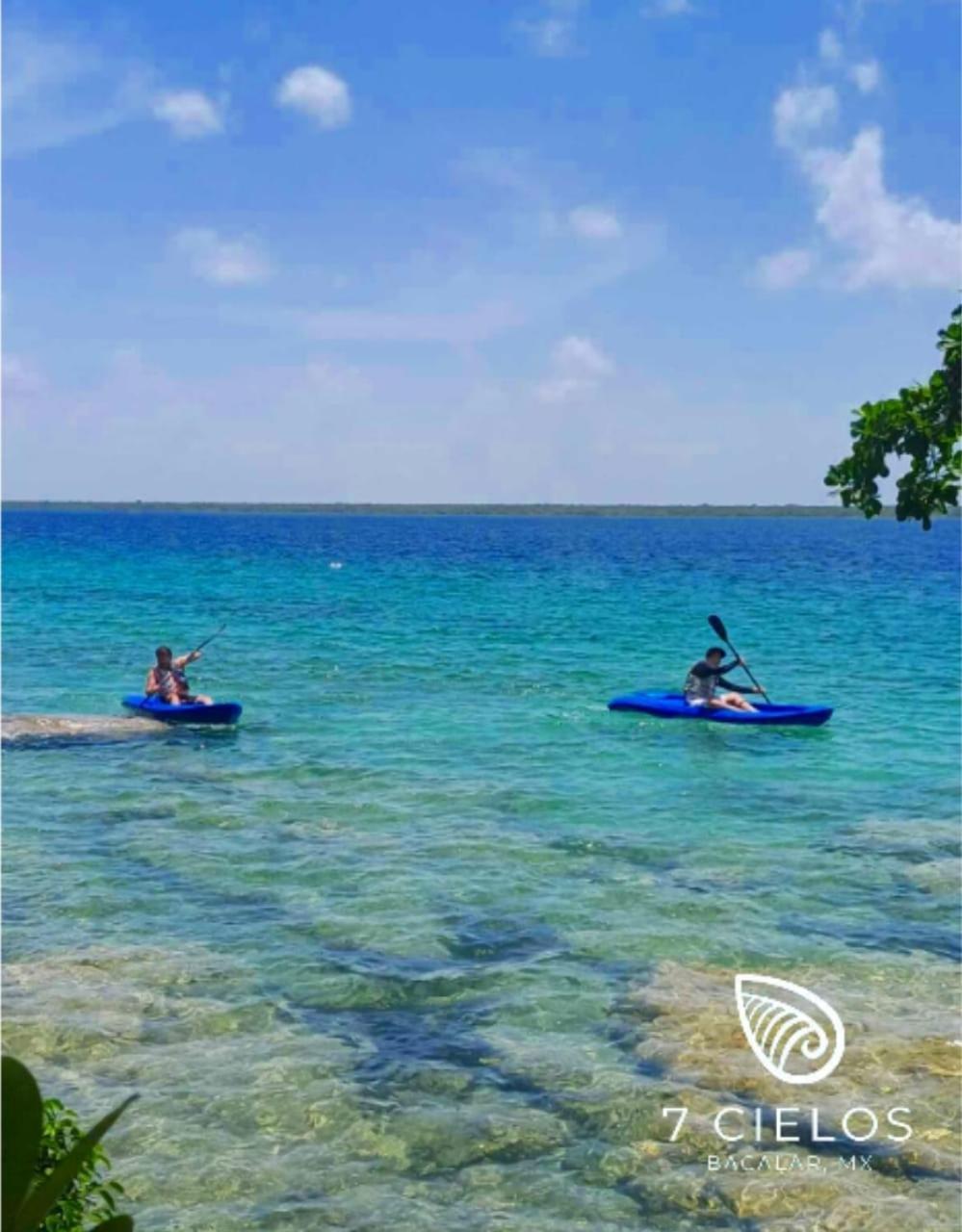7 Cielos Bacalar. ภายนอก รูปภาพ